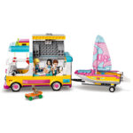 لگو سری فرندز مدل Forest Camper Van and Sailboat کد 41681