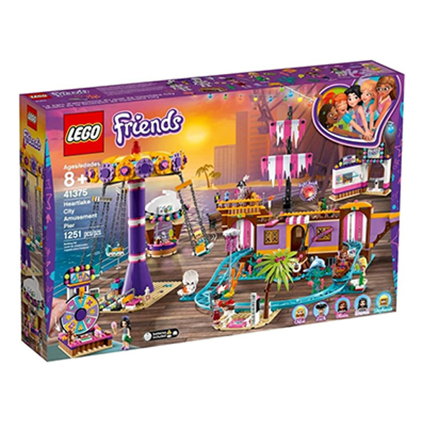 لگو سری فرندز مدل Heartlake City Amusement Pier کد 41375