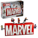 لگو سری مارول مدل MARVEL Logo & Minifigures کد 76313