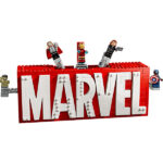 لگو سری مارول مدل MARVEL Logo & Minifigures کد 76313