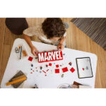لگو سری مارول مدل MARVEL Logo & Minifigures کد 76313