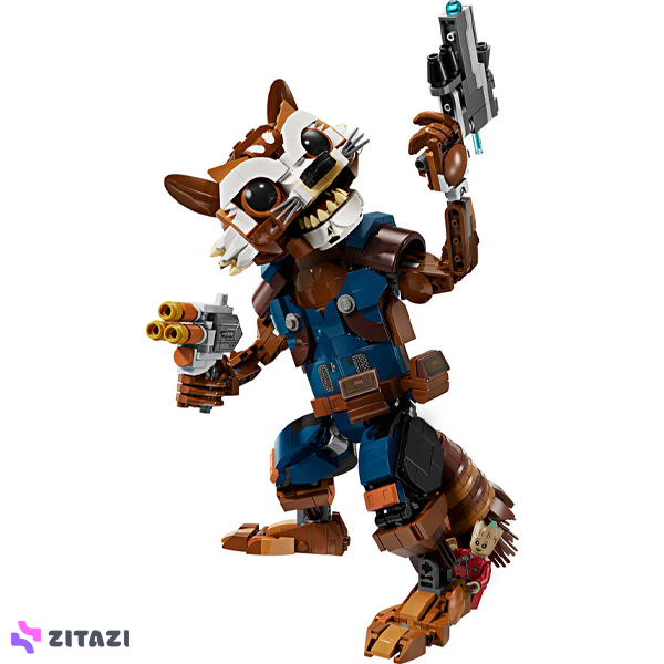 لگو سری مارول مدل Rocket & Baby Groot کد 854296