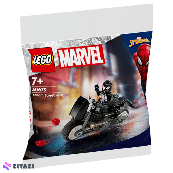 لگو سری مارول مدل Venom Street Bike کد 30679