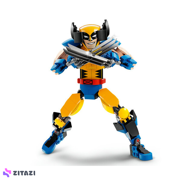 لگو سری مارول مدل Wolverine Construction Figure کد 76257