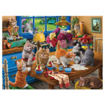 پازل 1000 تکه آناتولین طرح Kitchen Cats کد 1114