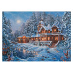 پازل 1000 تکه آناتولین طرح Winter Magic کد 1109