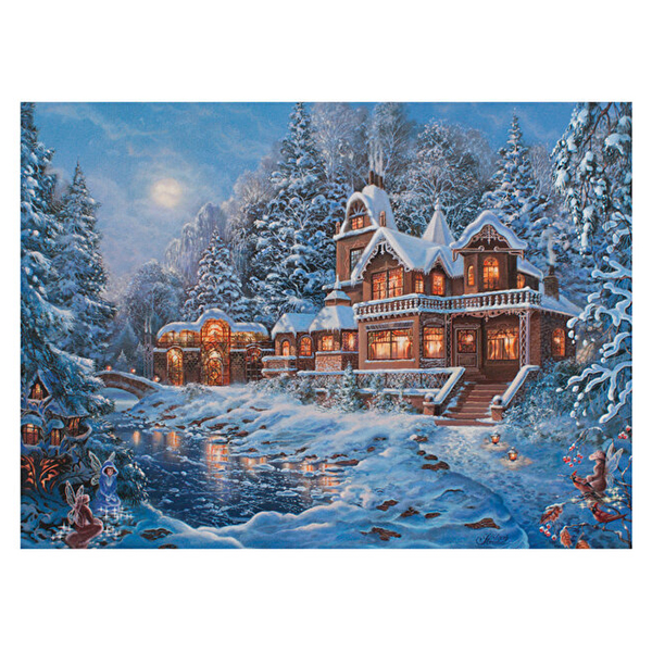 پازل 1000 تکه آناتولین طرح Winter Magic کد 1109