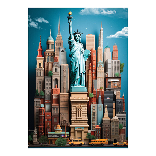 پازل 1500 تکه آناتولین طرح New York کد 4578