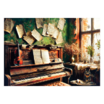 پازل 700 تکه آناتولین XL طرح Antique Piano کد 2704
