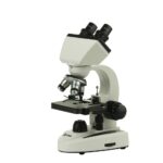 میکروسکوپ خانگی زیتازی Binoview SB40B با بزرگنمایی 400 برابر هد 2 چشمی و عدسی شیئی های فلزی و اهرم تنظیم اسلاید و پیچ فوکس 2 سرعته