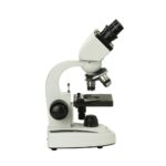میکروسکوپ خانگی زیتازی Binoview SB40B با بزرگنمایی 400 برابر هد 2 چشمی و عدسی شیئی های فلزی و اهرم تنظیم اسلاید و پیچ فوکس 2 سرعته