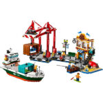 لگو سری سیتی مدل Port with Freight Ship کد 60422
