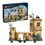 لگو سری هری پاتر مدل Hogwarts Castle Flying Class کد 76447