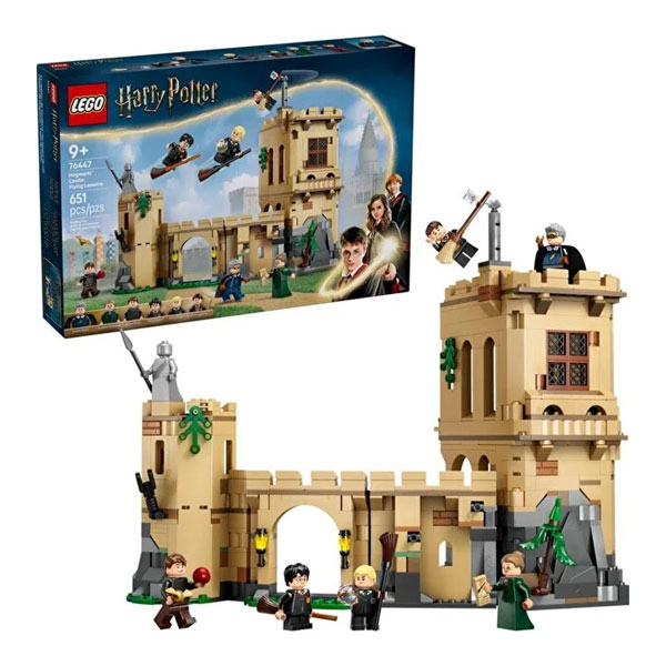 لگو سری هری پاتر مدل Hogwarts Castle Flying Class کد 76447