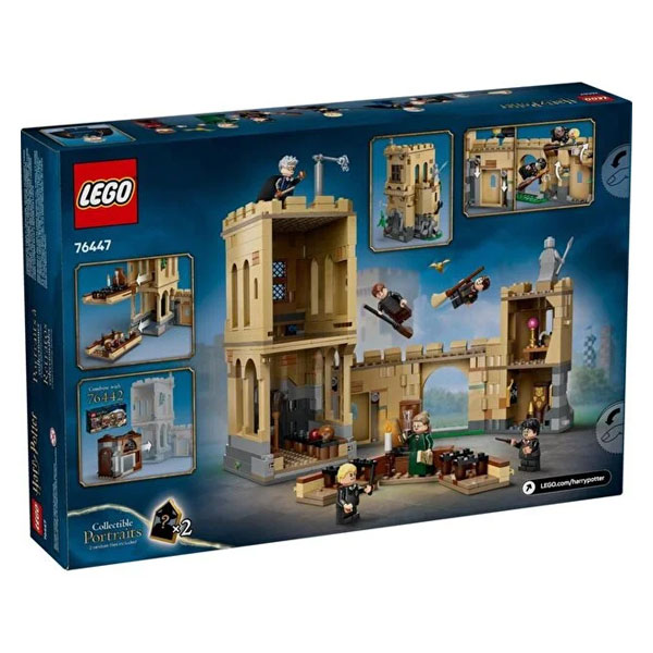 لگو سری هری پاتر مدل Hogwarts Castle Flying Class کد 76447
