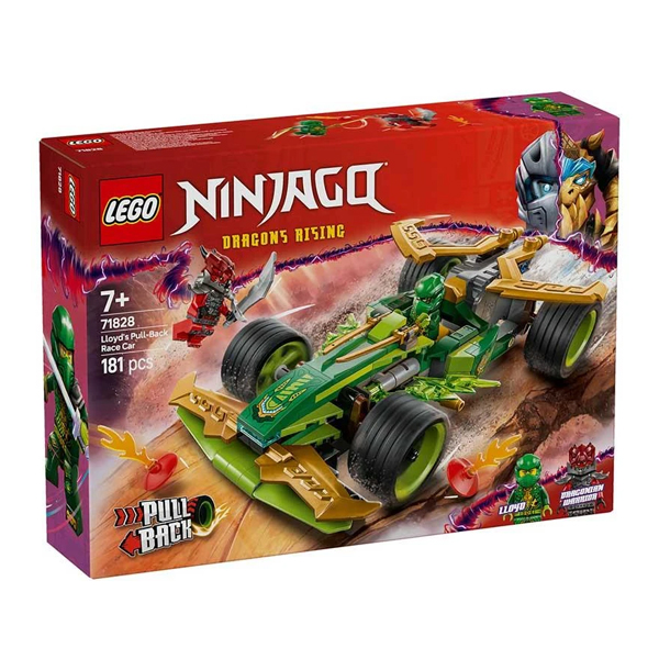 لگو سری نینجاگو مدل Lloyd's Pull-Back Race Car کد 71828