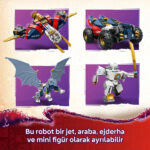 لگو سری نینجاگو مدل Zane's Ultra Combiner Mech کد 71834