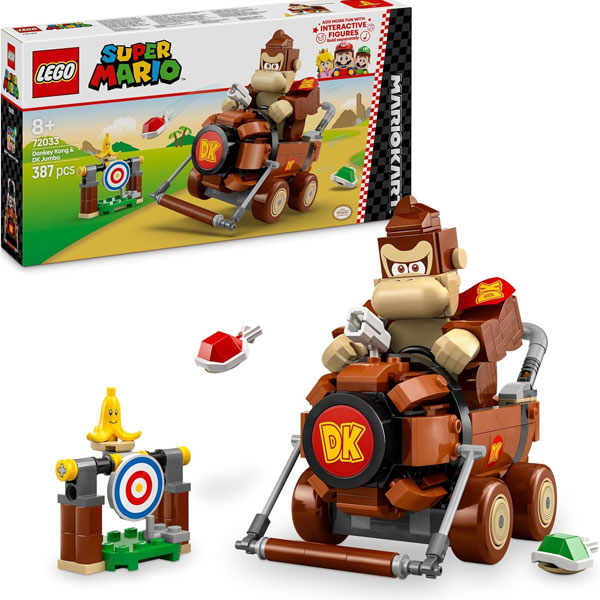 لگو سری سوپر ماریو مدل Donkey Kong & DK Jumbo کد 72033