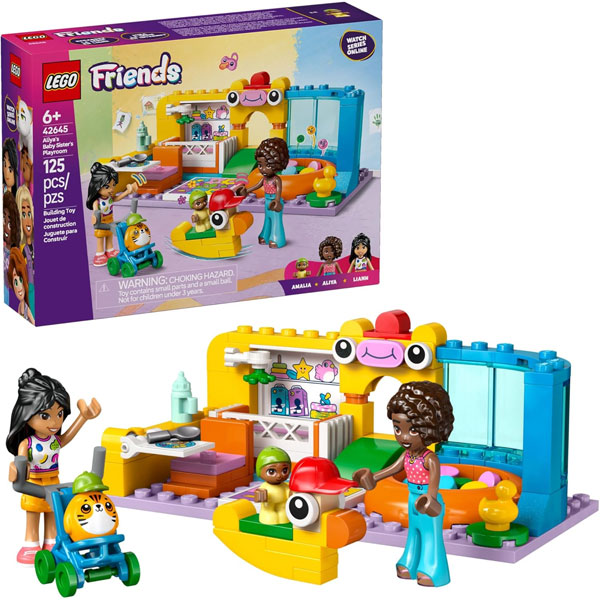 لگو سری فرندز مدل Aliya's Baby Sister's Playroom کد 42645