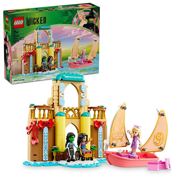 لگو سری ویکد مدل Glinda, Elphaba & Nessarose at Shiz University کد 75681