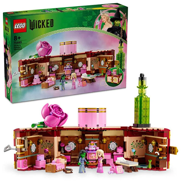 لگو سری ویکد مدل Glinda & Elphaba's Dormitory کد 75683