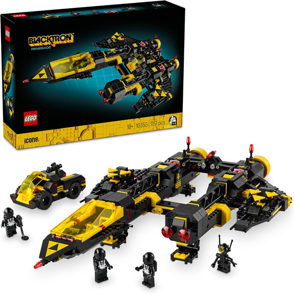 لگو سری آیکون مدل Blacktron Aircraft کد 10355