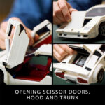 لگو سری آیکون مدل Lamborghini Countach کد 10337