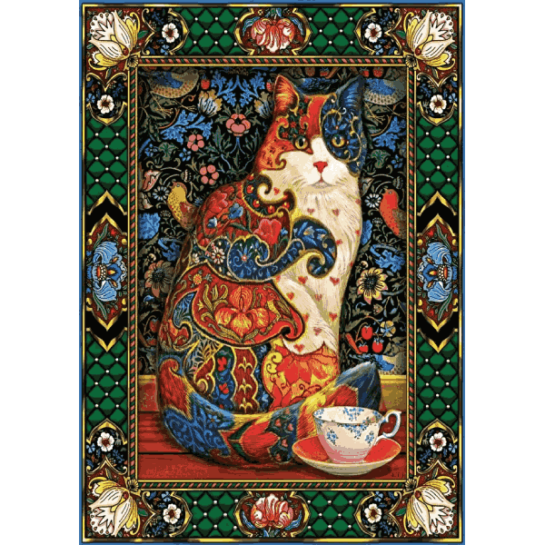پازل 1000 تکه آرت پازل طرح Noble Cat