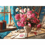 پازل 1500 تکه آرت پازل مدل The Scent of Art کد 5387