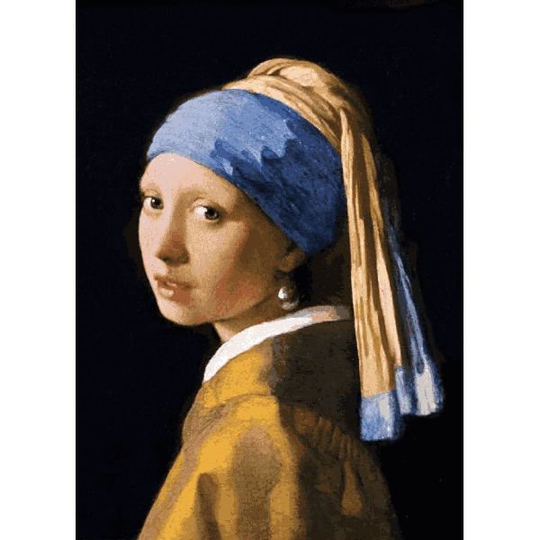 پازل 1000 تکه آرت پازل طرح Girl with a Pearl Earring