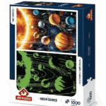 پازل نئونی 1000 تکه آرت پازل طرح Solar System