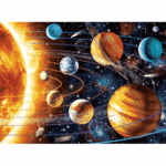 پازل نئونی 1000 تکه آرت پازل طرح Solar System