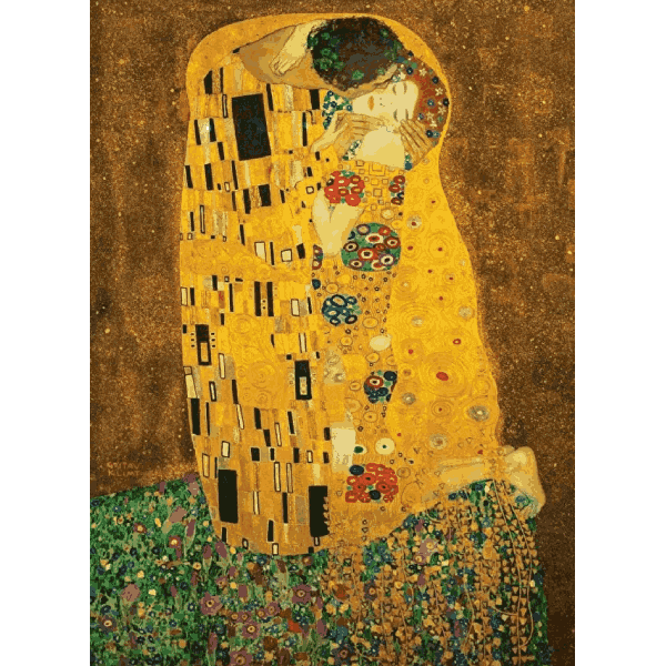 پازل 1500 تکه آرت پازل مدل The Kiss کد 5392