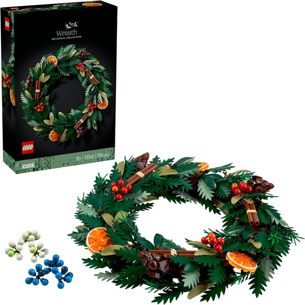 لگو سری آیکون مدل Wreath Botanicals کد 10340