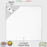 حوله کلاه‌دار نوزاد اله‌اله طرح خرس- رنگ طوسی (90×90 سانتی‌متر)