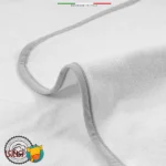 حوله کلاه‌دار نوزاد اله‌اله طرح خرس- رنگ طوسی (90×90 سانتی‌متر)
