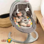 صندلی نوزاد برقی و اتوماتیک اله‌له مدل Dormire 2 رنگ طوسی