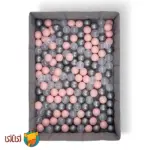 استخر توپ مستطیلی تاشو Wellgro Ball Pit