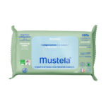دستمال مرطوب کودک mustela بسته 60 عددی