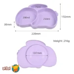 ست 9 تکه غذاخوری سیلیکونی کودک jojobebek
