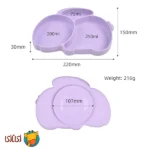 ست 8 تکه غذاخوری سیلیکونی کودک جوجوببک jojobebek طرح خرگوش کد 003