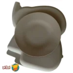 ست غذاخوری سیلیکونی کودک jojobebek مدل فیل - ظرف، کاسه، قاشق و چنگال (خاکی)