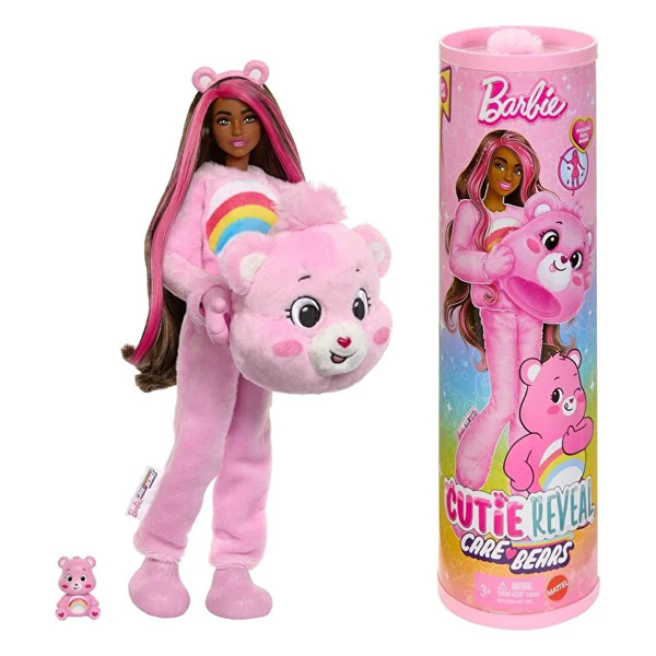 عروسک باربی سوپرایزی مدل Cutie Reveal Care Bear کد JCN95