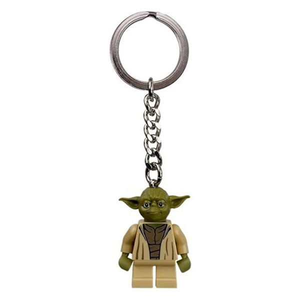 لگو جا کلیدی سری استاروارز مدل Yoda Key Chain کد 853449