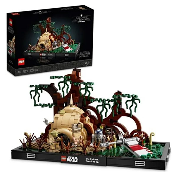 لگو سری استاروارز مدل Dagobah Jedi Training Diorama کد 75330