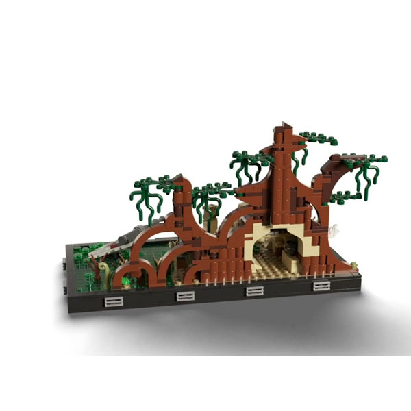 لگو سری استاروارز مدل Dagobah Jedi Training Diorama کد 75330