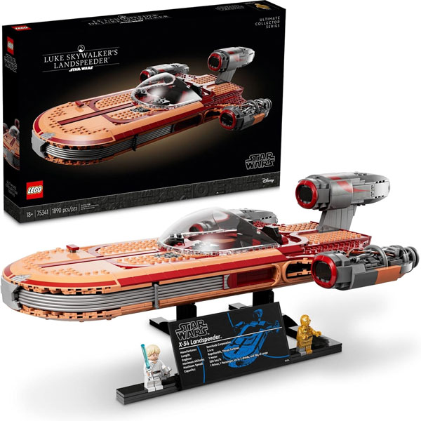 لگو سری استاروارز مدل Luke Skywalker’s Landspeeder کد 75341