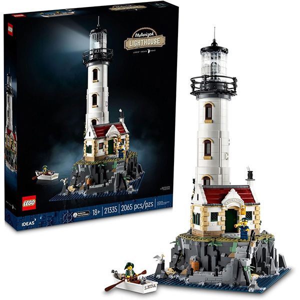 لگو سری ایده ها مدل Motorized Lighthouse کد 21335