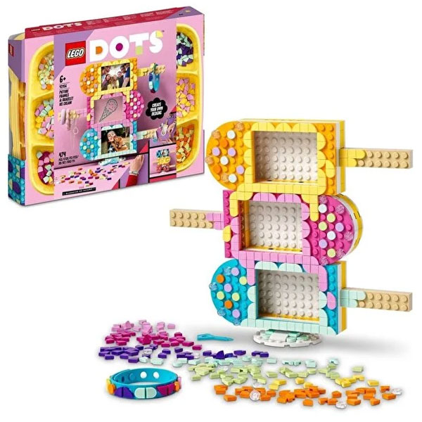لگو سری داتس مدل Ice Cream Picture Frames & Bracelet کد 41956