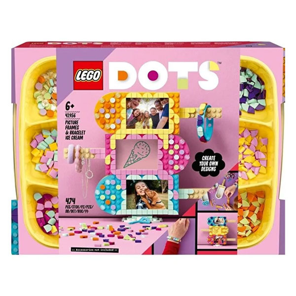 لگو سری داتس مدل Ice Cream Picture Frames & Bracelet کد 41956